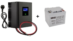 Záložní zdroj MHPower 300W s gelovou baterií životnost až 12 let - kopie
