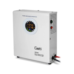 Záložní zdroj Geti 500W pro čerpadlo s baterií GEL Deep Cycle 20Ah