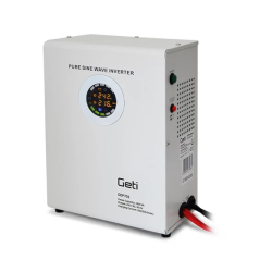 Záložní zdroj Geti 700W nástěnný s VRLA baterií 100Ah