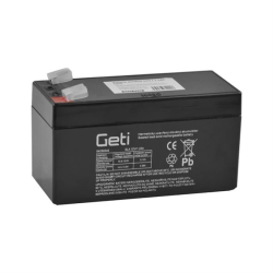 Baterie olověná 12V 1,2Ah GETI