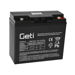 Baterie olověná 12V 20Ah GETI