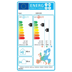 Klimatizace GETI GKH12K hybridní 3,5kW