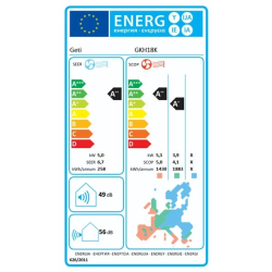 Klimatizace GETI GKH18K hybridní 5kW
