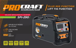 Kombinovaná invertorová svářečka CO FLUX Procraft SPI-290