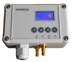 SIEMENS QBM68.1212D 2x čidlo diferenčního tlaku pro vzduch