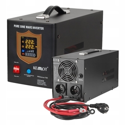 Záložní zdroj 700W s baterií 100Ah