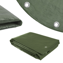 Kulatá plachta PROCRAFT GT4m 120g/m2 nepromokavá s oky