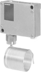 SIEMENS QAF81.3 kapilárový termostat -5 až 15 °C 3 m