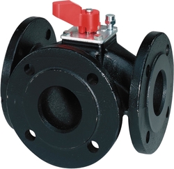 SIEMENS VBF21.50 regulační kohout 3-cestný DN50 40 m3/h