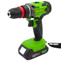 Aku vrtací šroubovák Procraft PA18DFR bez baterie a nabíječky