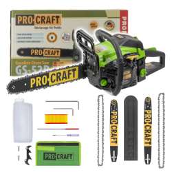Benzínová řetězová pila PROCRAFT GS-52P 11500 ot/min