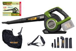 Aku vysavač listí Procraft VB20 (bez baterie a nabíječky)