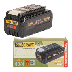 Baterie akumulátorová 40V 4Ah Li-ion Procraft 40/4