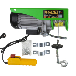 Naviják lanový elektrický Procraft TP500 10 m/min