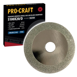 Brusný kotouč pro ostřičku Procraft S100X20/D /SS350