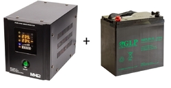 Záložní zdroj MHPower 500W s gelovou baterií GLPG 55Ah dlouhá životnost