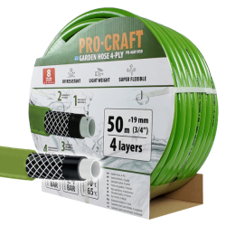 Zahradní hadice 4vrstvá 3/4" 50m PROCRAFT PR-4GH1950