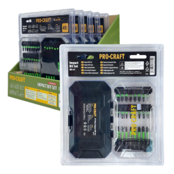 Sada rázových bitů Procraft IBS-41, S2, 41 ks