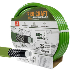 Zahradní hadice 4vrstvá 3/4" 25m PROCRAFT PR-4GH1925F