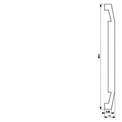 SIEMENS 5TG2551-0 1-rámeček pro tlačítka DELTA i-system
