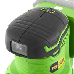 Aku excentrická bruska Procraft PX20BL bez baterie a nabíječky