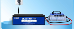 DCHOUSE lithium baterie LiFePO4 48V/50Ah 2560Wh