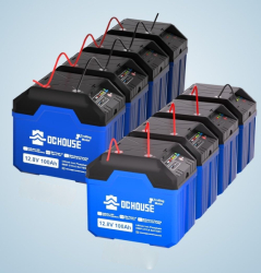 DCHOUSE outdoorová lithium baterie LiFePO4 12V/100Ah 1280Wh