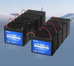 DCHOUSE lithium baterie LiFePO4 12V/100Ah 1280Wh Bluetooth