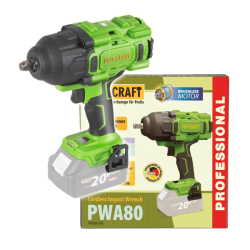 Aku rázový utahovák Procraft PWA80 bez baterie a nabíječky