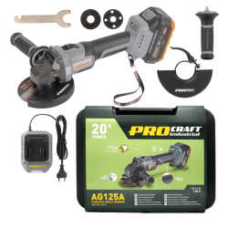 Aku bruska Procraft Industrial AG125A