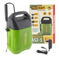 Aku postřikovač PROCRAFT AS2-5 5l