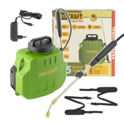 Aku postřikovač PROCRAFT AS5 5l