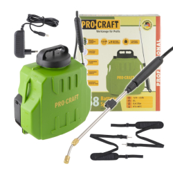 Aku postřikovač PROCRAFT AS8 8l
