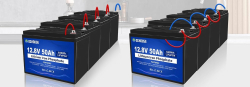 DCHOUSE lithium baterie LiFePO4 12V/50Ah 640Wh