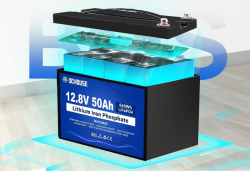 DCHOUSE lithium baterie LiFePO4 12V/50Ah 640Wh