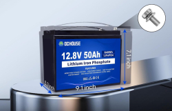 DCHOUSE lithium baterie LiFePO4 12V/50Ah 640Wh