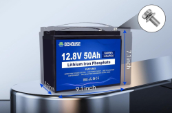 DCHOUSE lithium baterie LiFePO4 12V/50Ah 640Wh + nabíječka