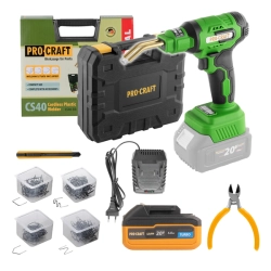 Sada aku svářečka pro plasty Procraft SCS40 + baterie a nabíječka