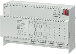 SIEMENS N 501/01 KNX žaluziová jednotka, 4x 230 V AC, 8x IN