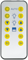 SIEMENS S 255/11 KNX IR dálkový ovladač pro UP 258..