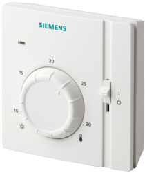 SIEMENS RAA31.16 termostat, teplota 8 až 30 °C ZAP/VYP LED