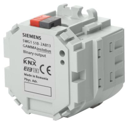 SIEMENS UP 510/13 KNX spínací člen, 2x výstup 230 V AC