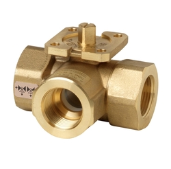 SIEMENS VBI60.20-9L 3-cestný uzavírací kulový ventil DN20 9m3/h
