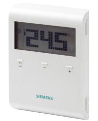 SIEMENS RDD100.1RF bezdrátový termostat, bateriové napájení