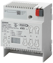 SIEMENS N 141/21 KNX/DALI rozhraní, 2x DALI linie