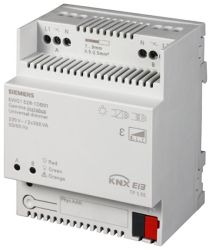 SIEMENS N 528D01 KNX stmívací člen, 2x 230 V AC 300 VA