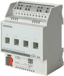 SIEMENS N 532D31 KNX spínací člen, 4x výstup 230 V AC 10 AX