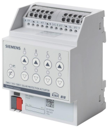 SIEMENS N 543D31 KNX žaluziová jednotka, 4x 230 V AC