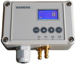SIEMENS QBM68.7070D 2x čidlo diferenčního tlaku pro vzduch