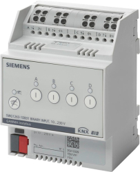 SIEMENS N 263D31 KNX vstupní jednotka, 4x vstup 10 - 230 V
